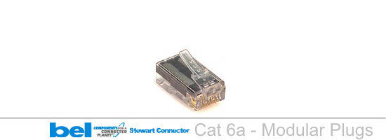 Cat 6a Modular Plugs